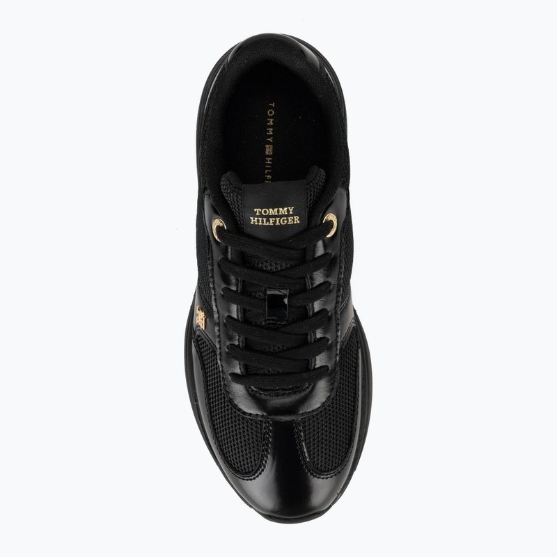Women's shoes Tommy Hilfiger ModernRunner Shiny Leather black 5