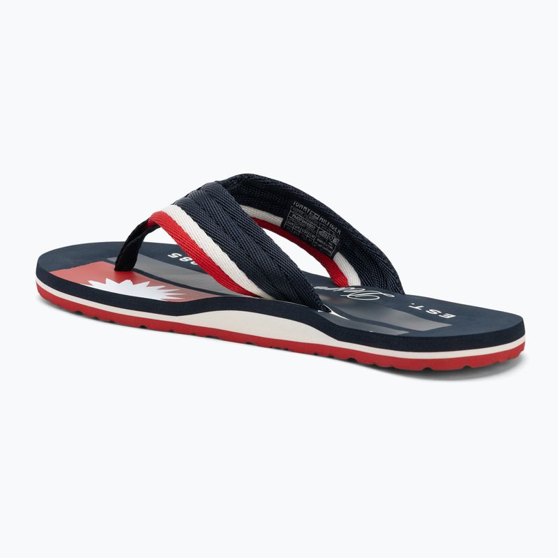 Men's flip-flops Tommy Hilfiger Patch Print desert sky 3