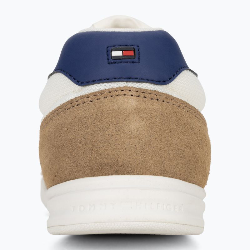 Men's shoes Tommy Hilfiger Low Pro Cupsole Nylon Suede Mix ecru 6