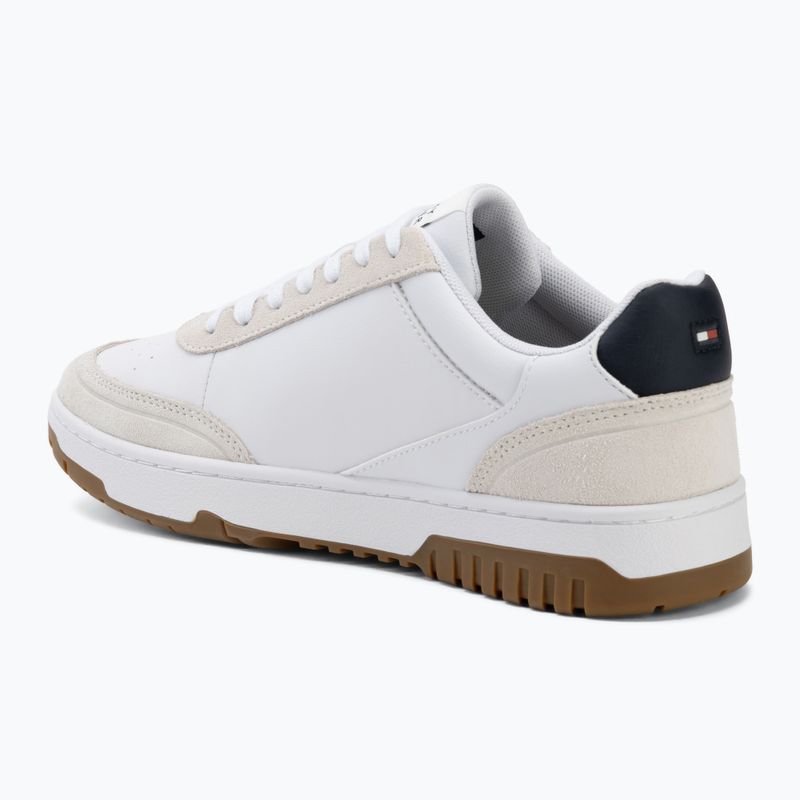 Men's shoes Tommy Hilfiger Basket Core Leather Suede Mix rwb 3