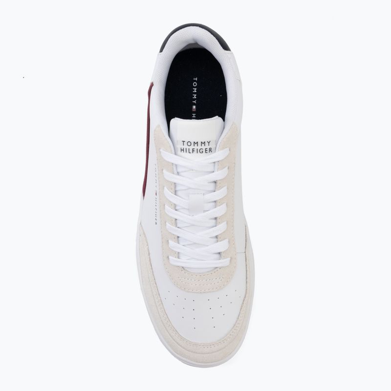 Men's shoes Tommy Hilfiger Basket Core Leather Suede Mix rwb 5