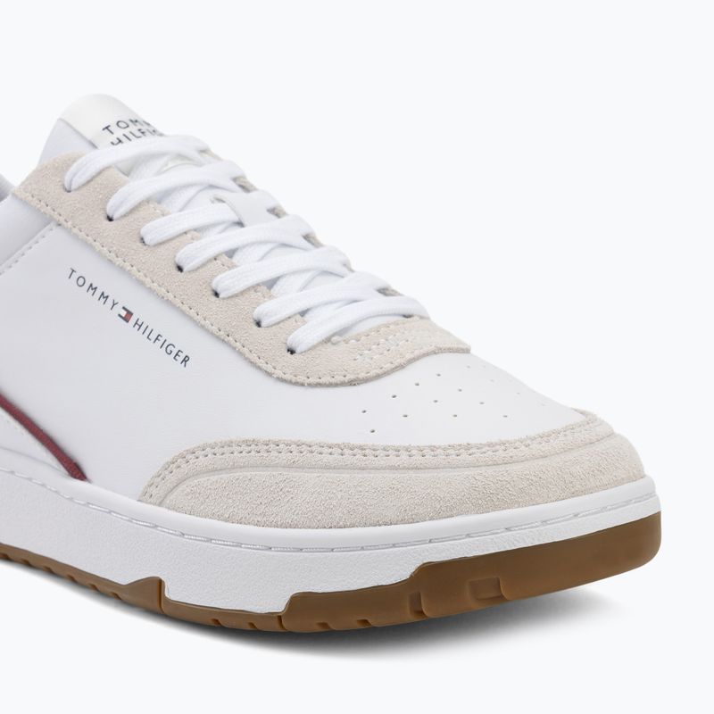 Men's shoes Tommy Hilfiger Basket Core Leather Suede Mix rwb 7