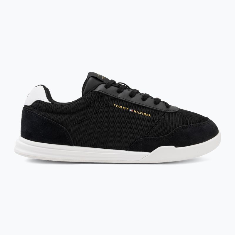 Men's shoes Tommy Hilfiger Low Pro Cupsole Nylon Suede Mix black 2
