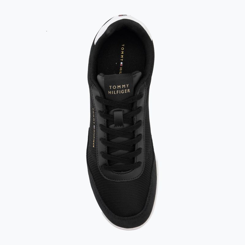 Men's shoes Tommy Hilfiger Low Pro Cupsole Nylon Suede Mix black 5