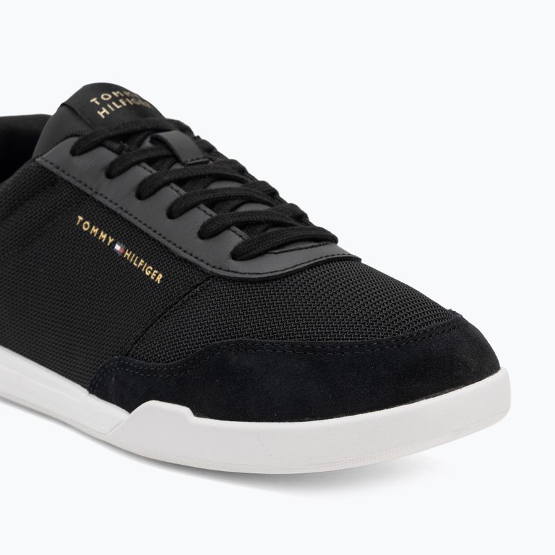 Men's shoes Tommy Hilfiger Low Pro Cupsole Nylon Suede Mix black 7