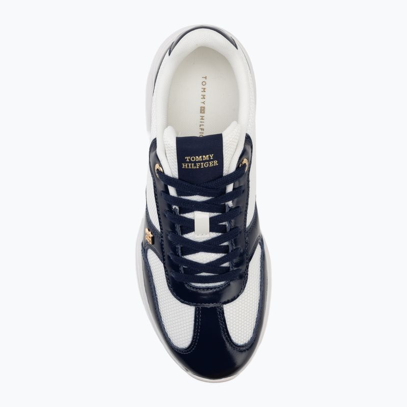 Women's shoes Tommy Hilfiger ModernRunner Shiny Leather yale navy 5