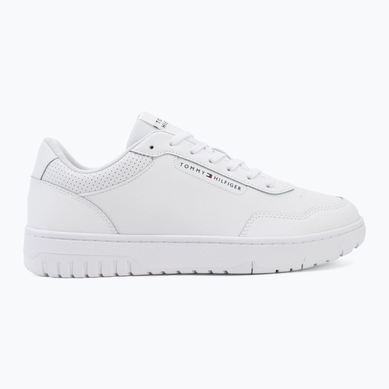 Men's shoes Tommy Hilfiger Basket Core Leather white 2