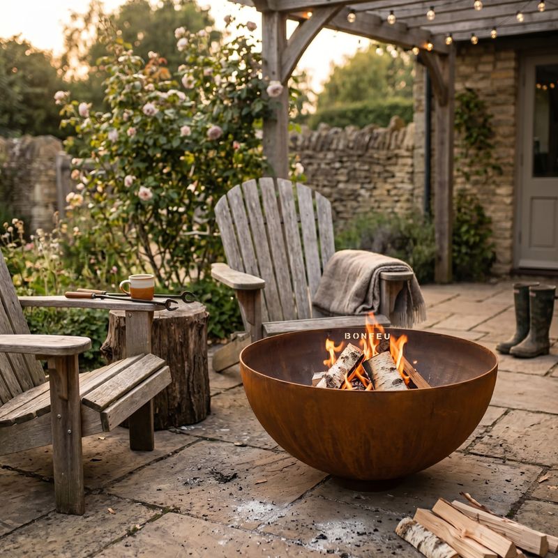 Fire pit BonFeu BonBowl Pro 60 cm corten 3