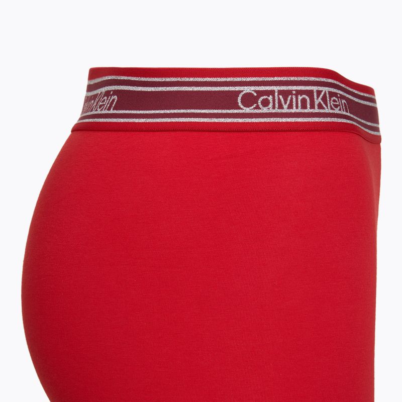 Men's boxers Calvin Klein LV00NB4615 Trunk black/established red/goji berry 6
