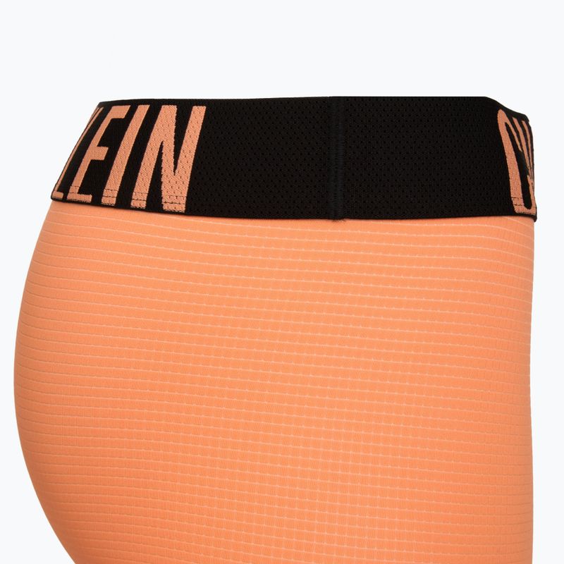 Men's boxers Calvin Klein LV00NB4665 Boxer Brief black/olive night/orange frosting 4