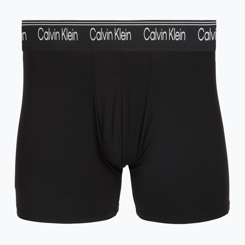 Men's boxers Calvin Klein LV00NB4410 Brief black w/bronze flash wb/black/oliv 4