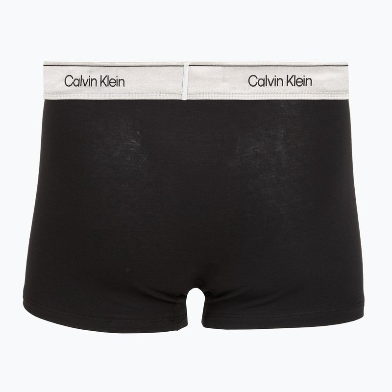 Men's boxers Calvin Klein LV00NB4730 Trunk black w/ silver haze wbs 2