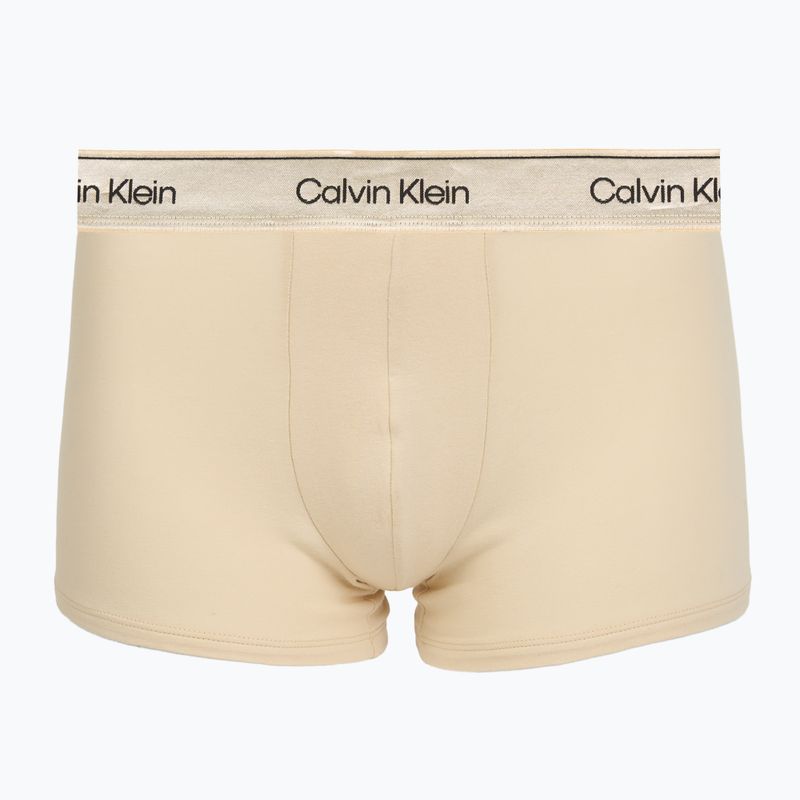 Men's boxers Calvin Klein LV00NB4575 Trunk black/brown cork/river sand 4