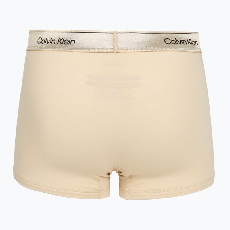 Men's boxers Calvin Klein LV00NB4575 Trunk black/brown cork/river sand 5