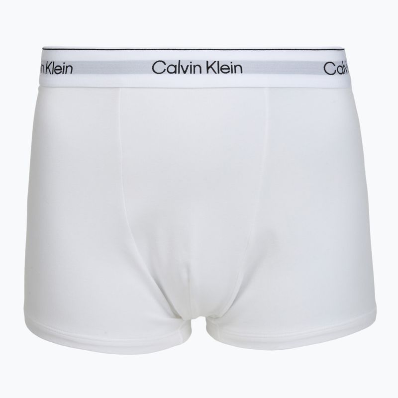 Men's boxers Calvin Klein LV00NB4437 Relaxed Fit Trunk grey heather/black/classic white 2