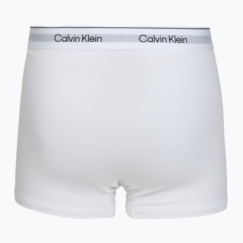 Men's boxers Calvin Klein LV00NB4437 Relaxed Fit Trunk grey heather/black/classic white 3