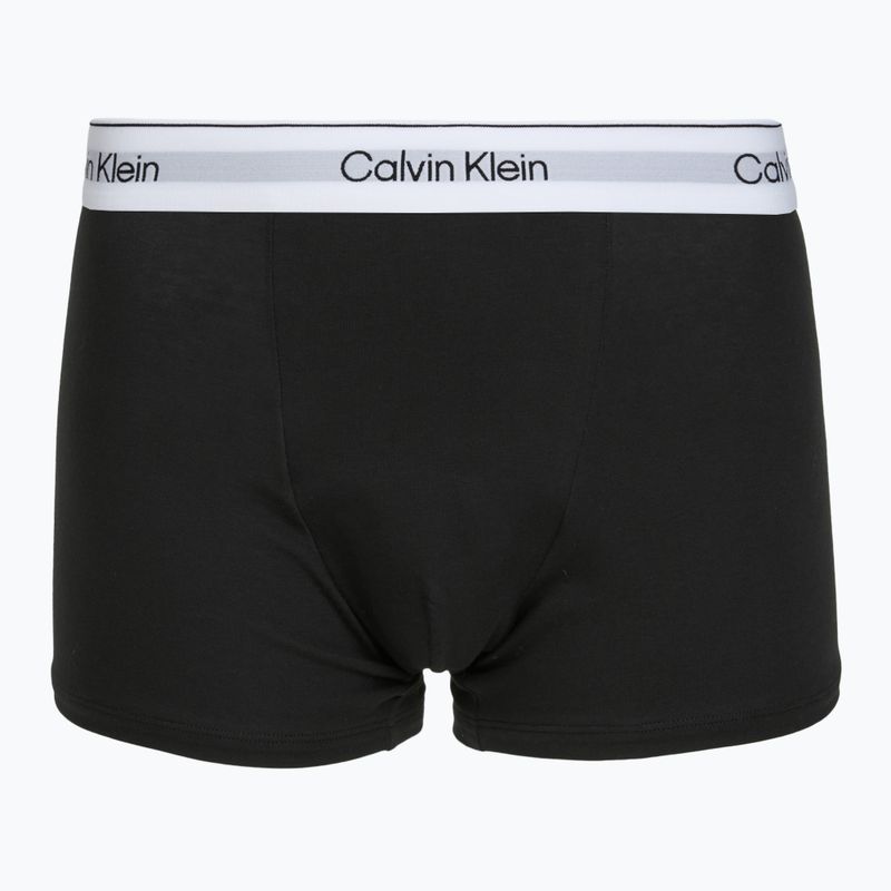 Men's boxers Calvin Klein LV00NB4437 Relaxed Fit Trunk grey heather/black/classic white 6