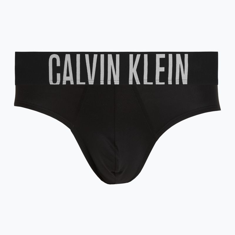 Men's briefs Calvin Klein 000NB3610A Hip Brief black/goji berry/aqua blue 4