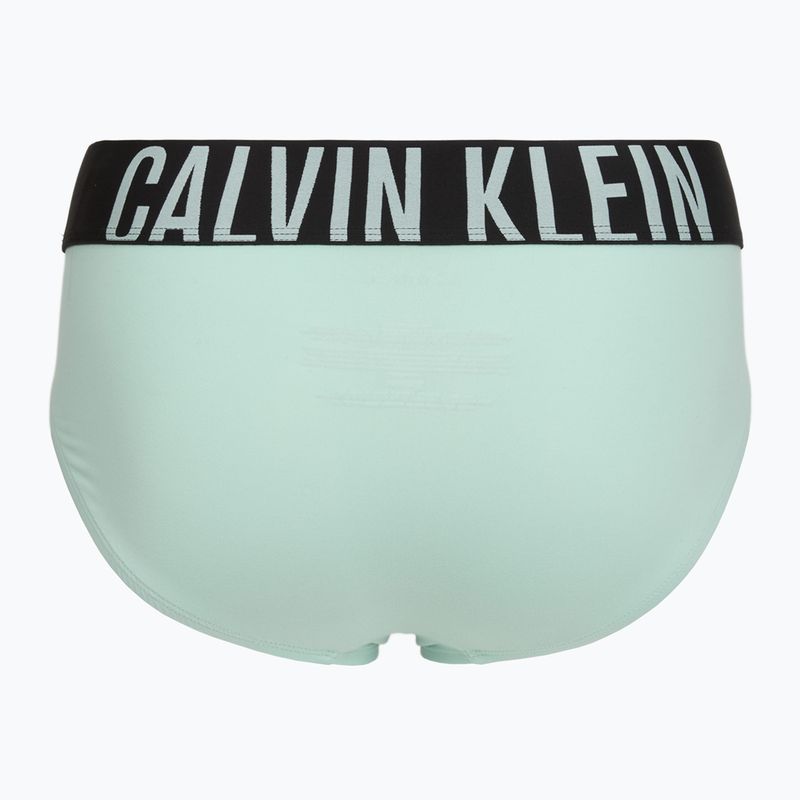 Men's briefs Calvin Klein 000NB3610A Hip Brief black/goji berry/aqua blue 5