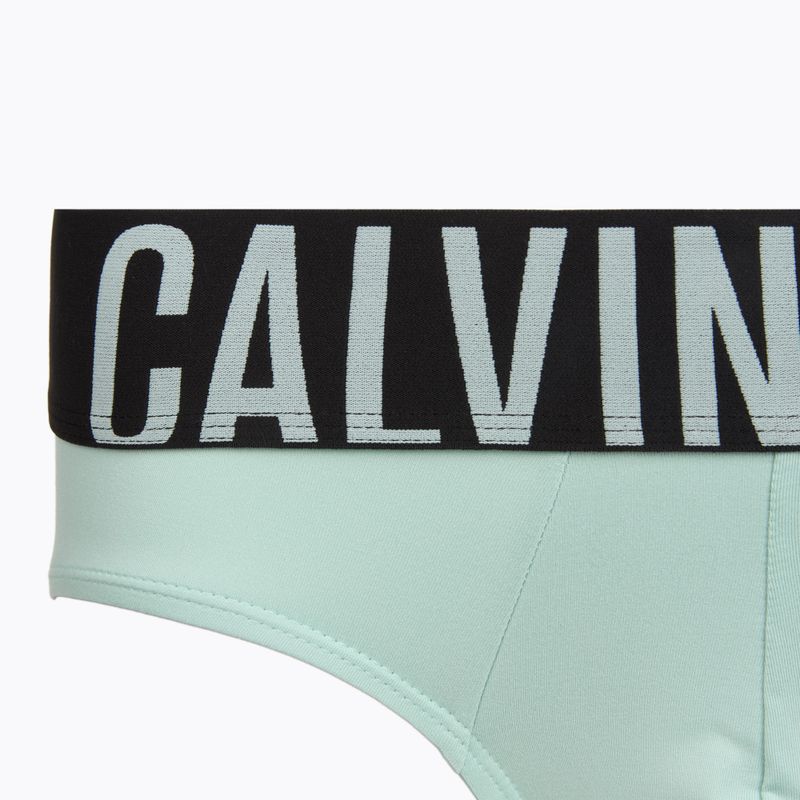 Men's briefs Calvin Klein 000NB3610A Hip Brief black/goji berry/aqua blue 6