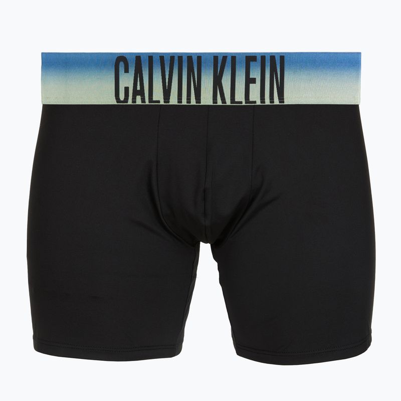 Men's boxers Calvin Klein LV00NB4622 Boxer Brief blck bodies w/ plein air psdn blue/ 4