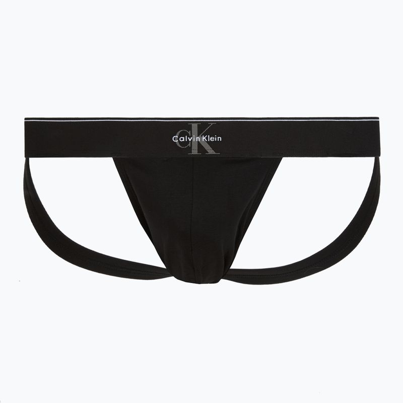 Men's briefs Calvin Klein LV00NB4644 Jock Strap black bodies w/ granite gray/poseid 2