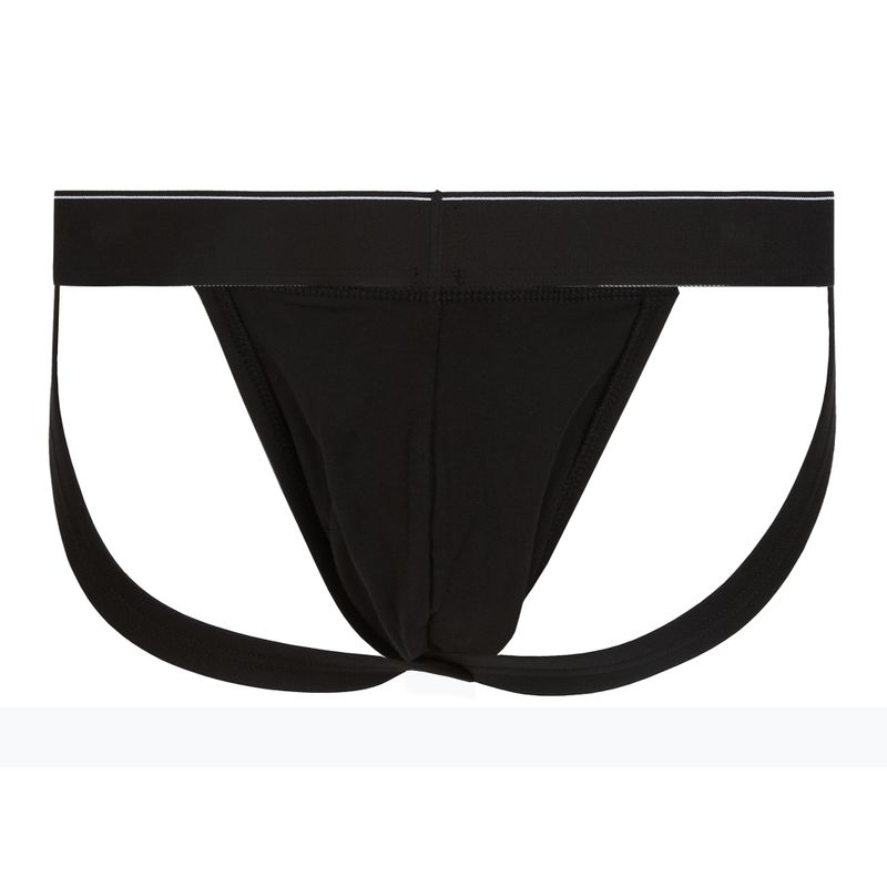 Men's briefs Calvin Klein LV00NB4644 Jock Strap black bodies w/ granite gray/poseid 5