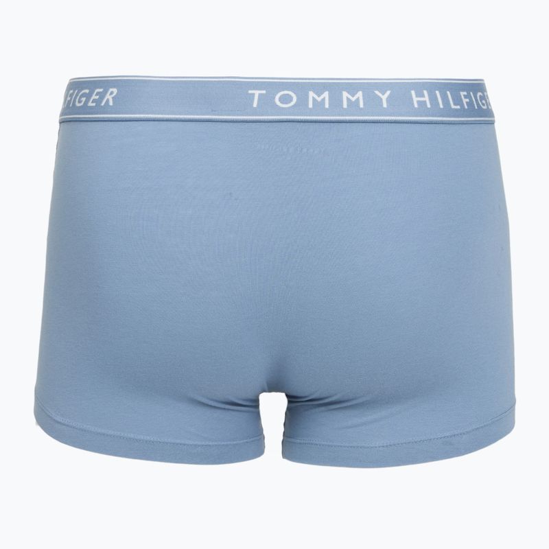 Men's boxers Tommy Hilfiger Trunk Dtm navy blue/opul blue/brisk blue 3