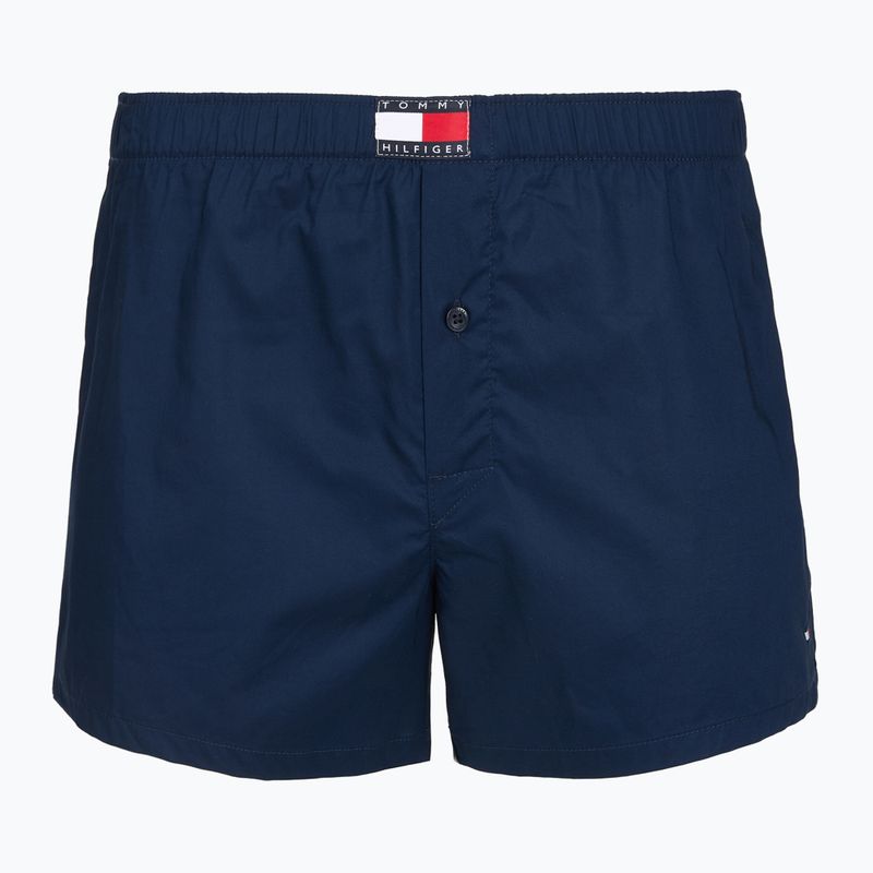 Men's boxers Tommy Hilfiger Woven Boxer Print 3 pack chambray flag/carb navy/c navy flag 2