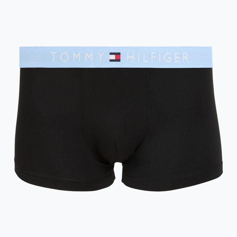 Men's boxers Tommy Hilfiger Trunk black/ant silver/ves blue/opu bl/haz te 2