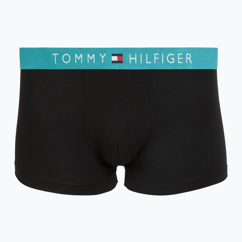 Men's boxers Tommy Hilfiger Trunk black/ant silver/ves blue/opu bl/haz te 4