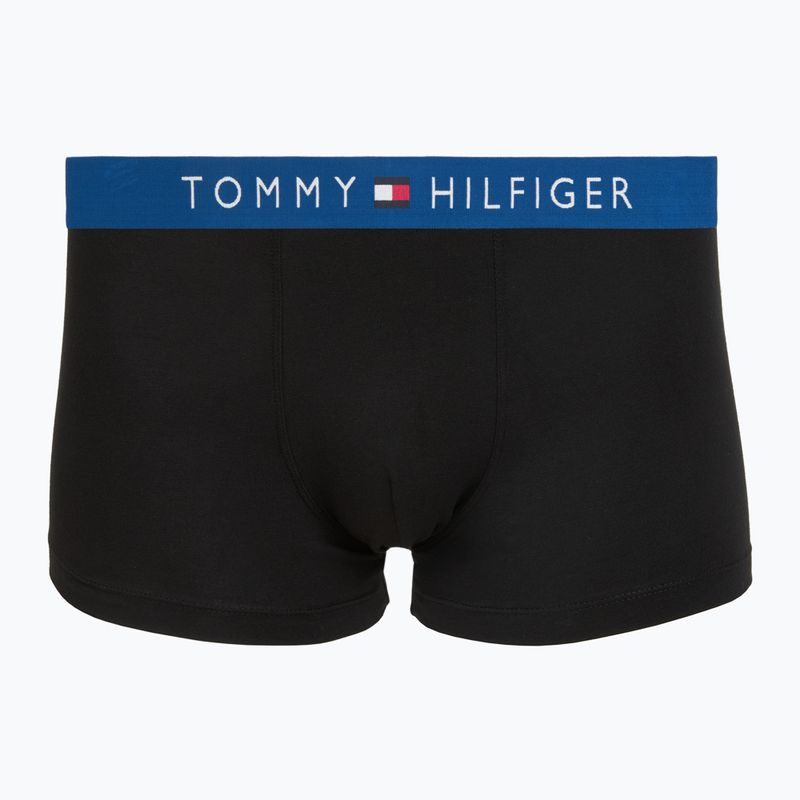 Men's boxers Tommy Hilfiger Trunk black/ant silver/ves blue/opu bl/haz te 5