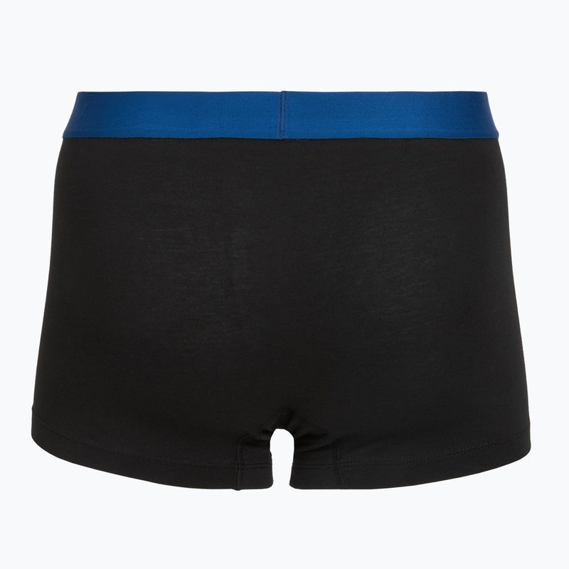 Men's boxers Tommy Hilfiger Trunk black/ant silver/ves blue/opu bl/haz te 7