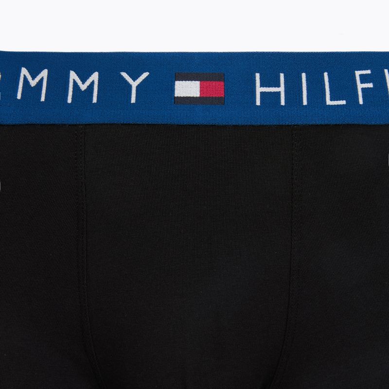 Men's boxers Tommy Hilfiger Trunk black/ant silver/ves blue/opu bl/haz te 8