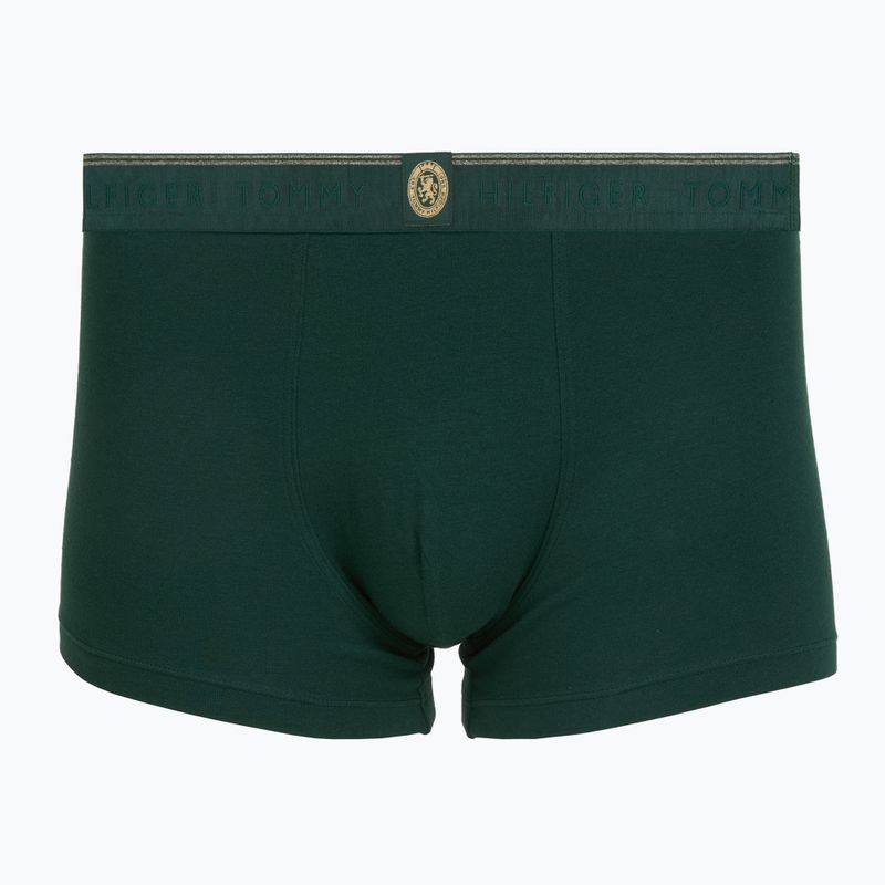 Men's boxers Tommy Hilfiger Trunk 3 pack navy blue/nocturnal green/burgundy 3