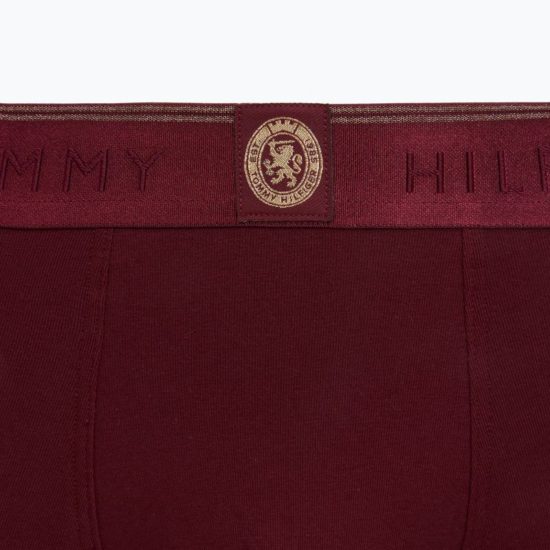 Men's boxers Tommy Hilfiger Trunk 3 pack navy blue/nocturnal green/burgundy 6