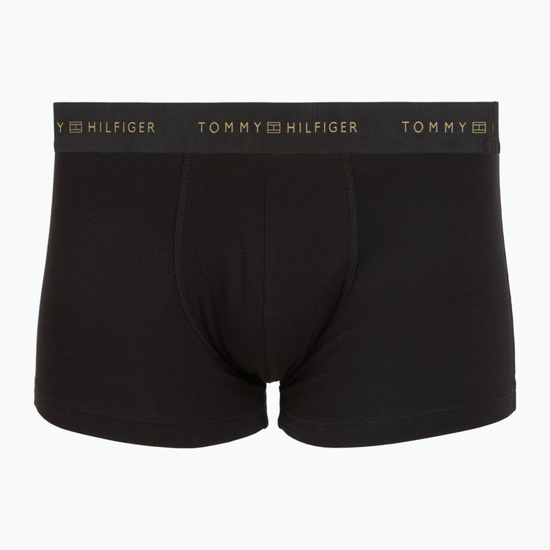 Men's boxers Tommy Hilfiger Trunk Metallic black/gold/gold 4