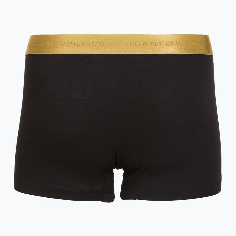 Men's boxers Tommy Hilfiger Trunk Metallic black/gold/gold 5