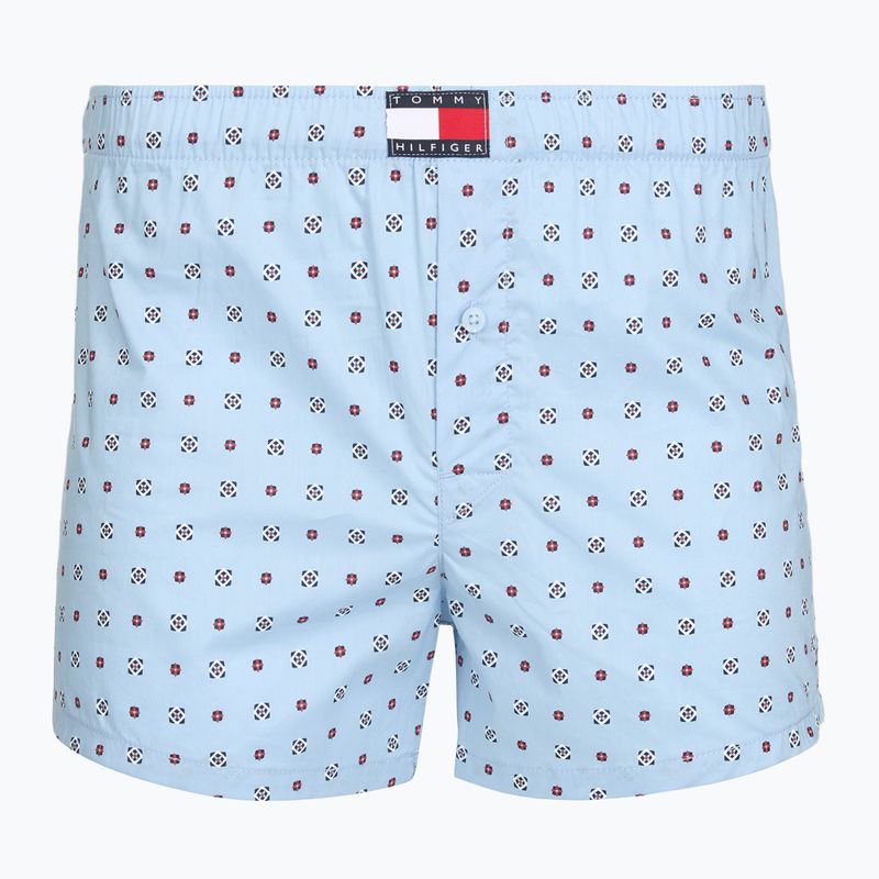 Men's boxers Tommy Hilfiger Woven Boxer Print 3 pack rwb foulard/med red/rwb w chck 2