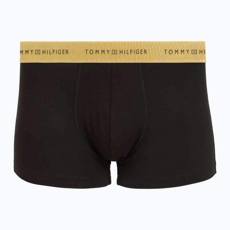 Men's boxers Tommy Hilfiger Trunk Metallic gold/burgundy/green 2