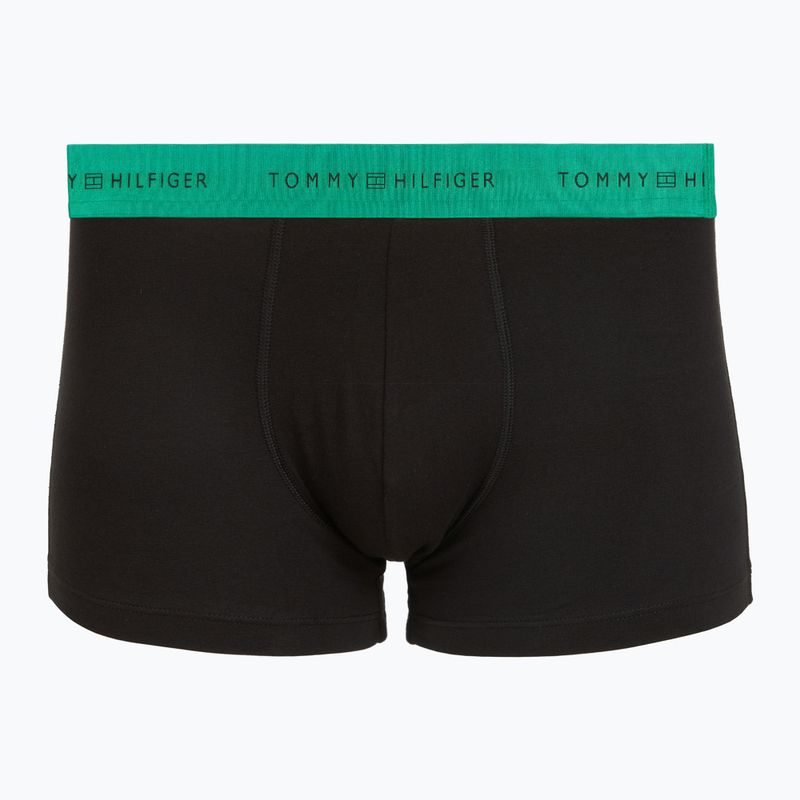 Men's boxers Tommy Hilfiger Trunk Metallic gold/burgundy/green 3
