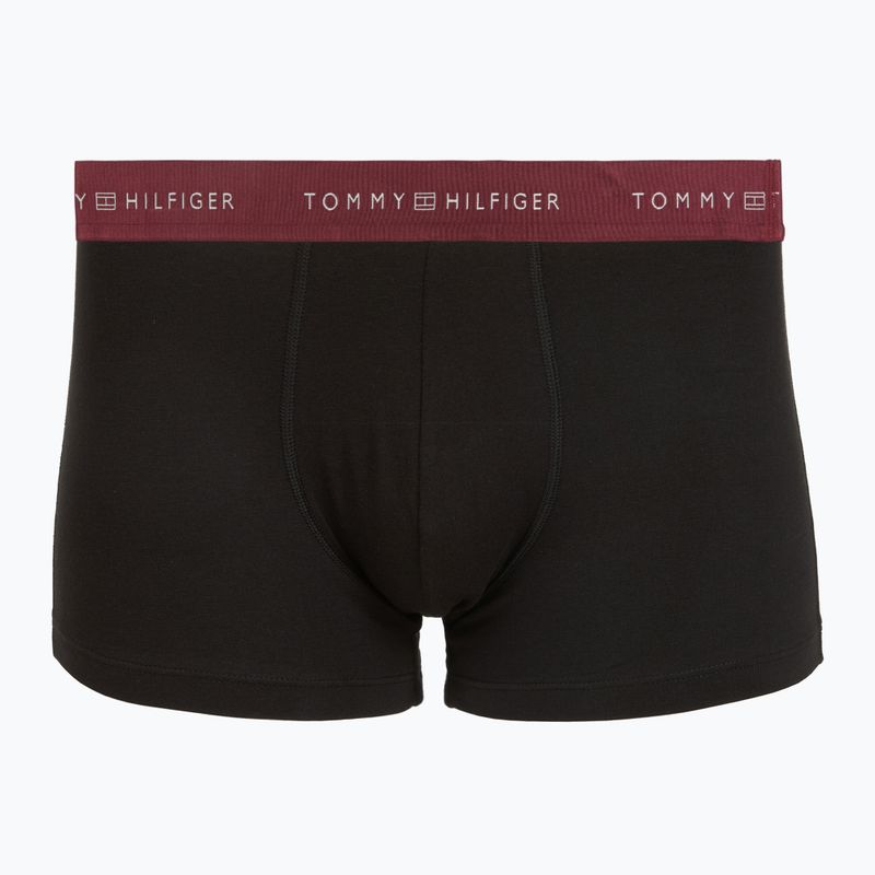 Men's boxers Tommy Hilfiger Trunk Metallic gold/burgundy/green 4