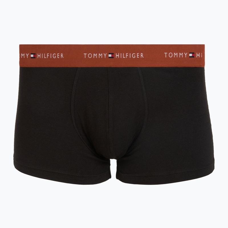 Men's boxers Tommy Hilfiger Trunk WB 7 pack black/whit/lava/sky blue/navy blue/ter red/ut ol 6