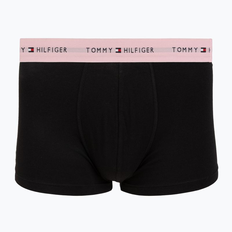 Men's boxers Tommy Hilfiger Trunk WB 5 pack black/fr red/bon pk/als green/no blue 2