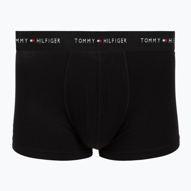 Men's boxers Tommy Hilfiger Trunk WB 5 pack black/fr red/bon pk/als green/no blue 6
