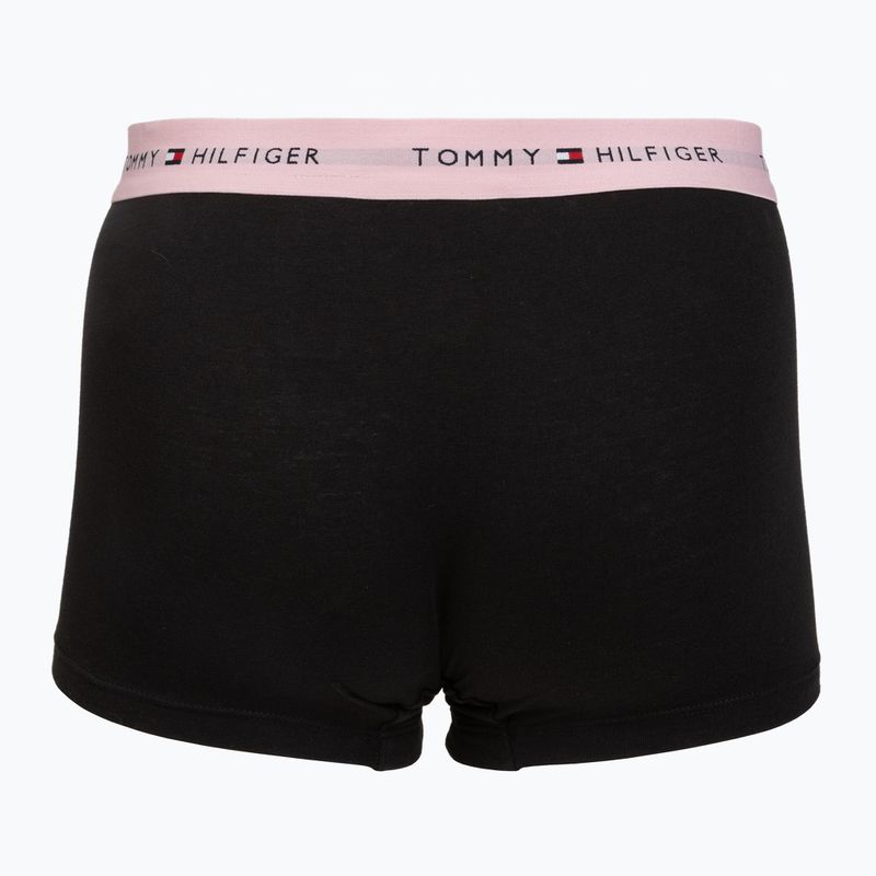 Men's boxers Tommy Hilfiger Trunk WB 5 pack black/fr red/bon pk/als green/no blue 7
