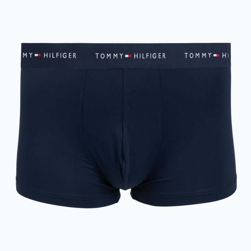 Men's boxers Tommy Hilfiger Trunk carbon navy/carbon navy/carbon navy 2