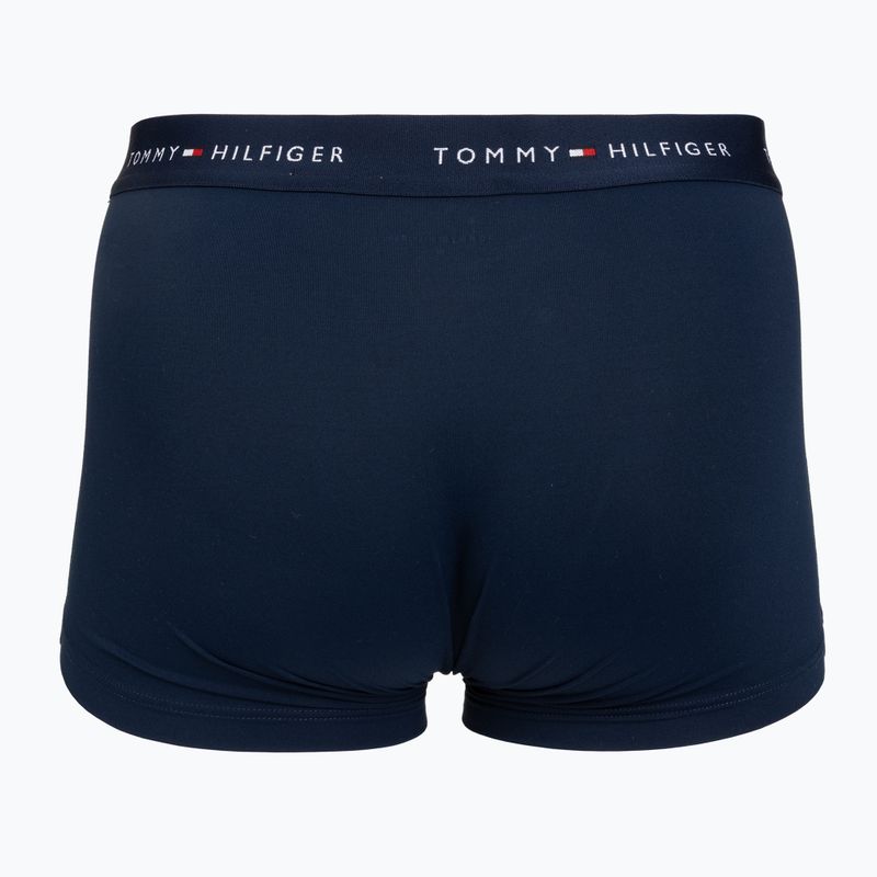 Men's boxers Tommy Hilfiger Trunk carbon navy/carbon navy/carbon navy 3