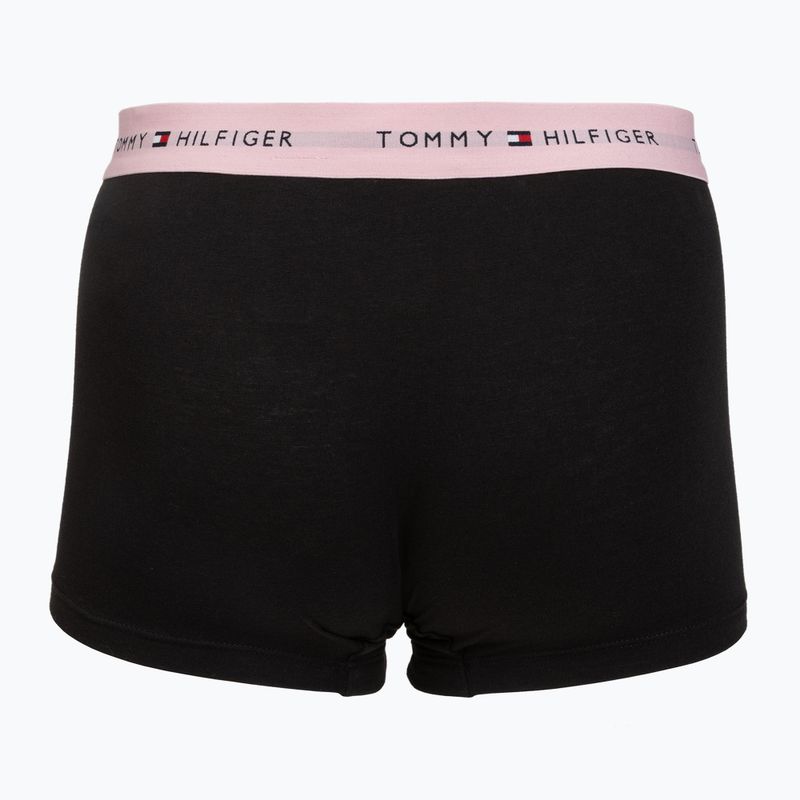 Men's boxers Tommy Hilfiger Trunk WB 3 pack utility sage/black/bonita pink 5