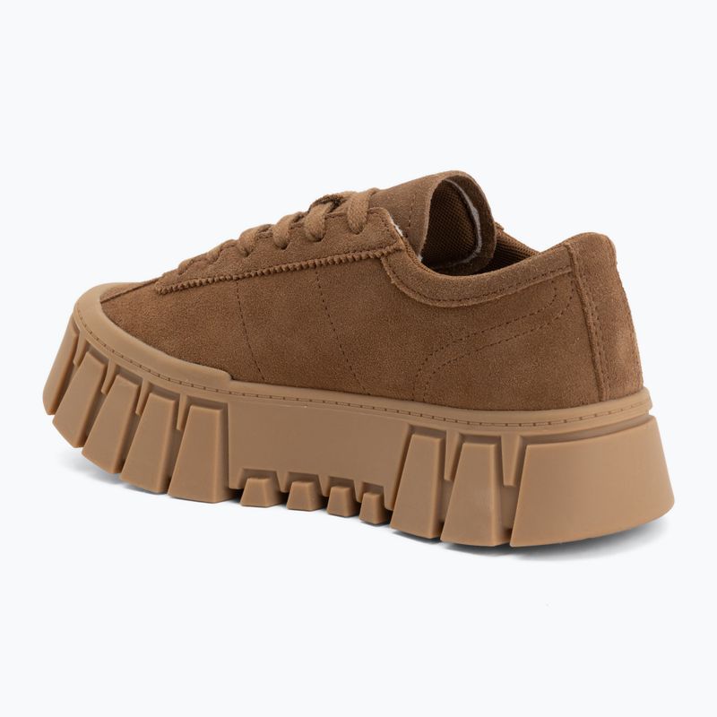 Women's shoes Tommy Jeans Platform Sneaker Suede warm khaki 3